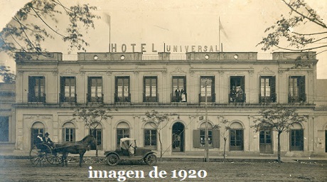 Hotel Universal su antigua fachada, c. 1920.jpg